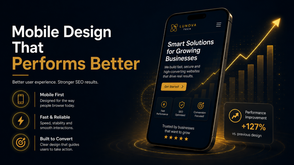 Mobile website design that performs better for users and search engines